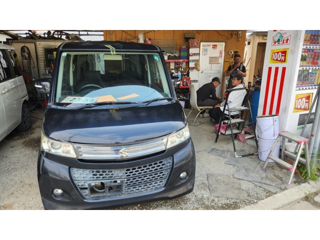 スズキ パレット660 リミテッド 左電PスラテレビアルミBカメラ （ブラックブラック）