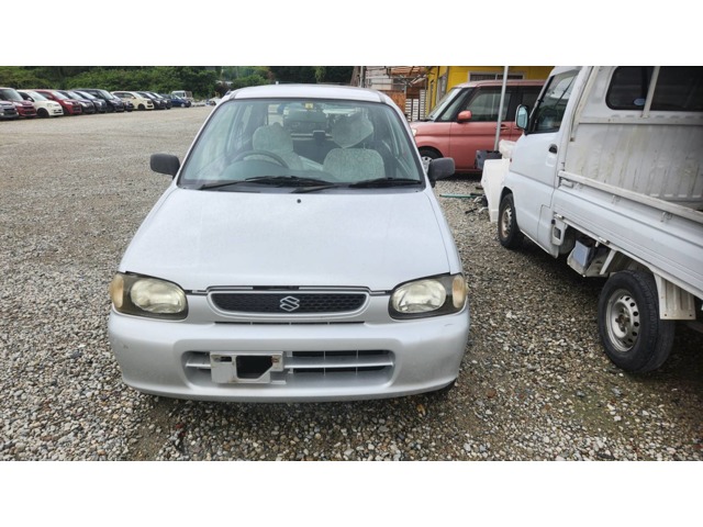 スズキ アルト5速3ドアバン2人構変済み （シルバーシルバー）