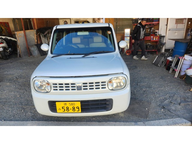 スズキ アルトラパン660 X キーレスアルミテレビPスタート （パール）